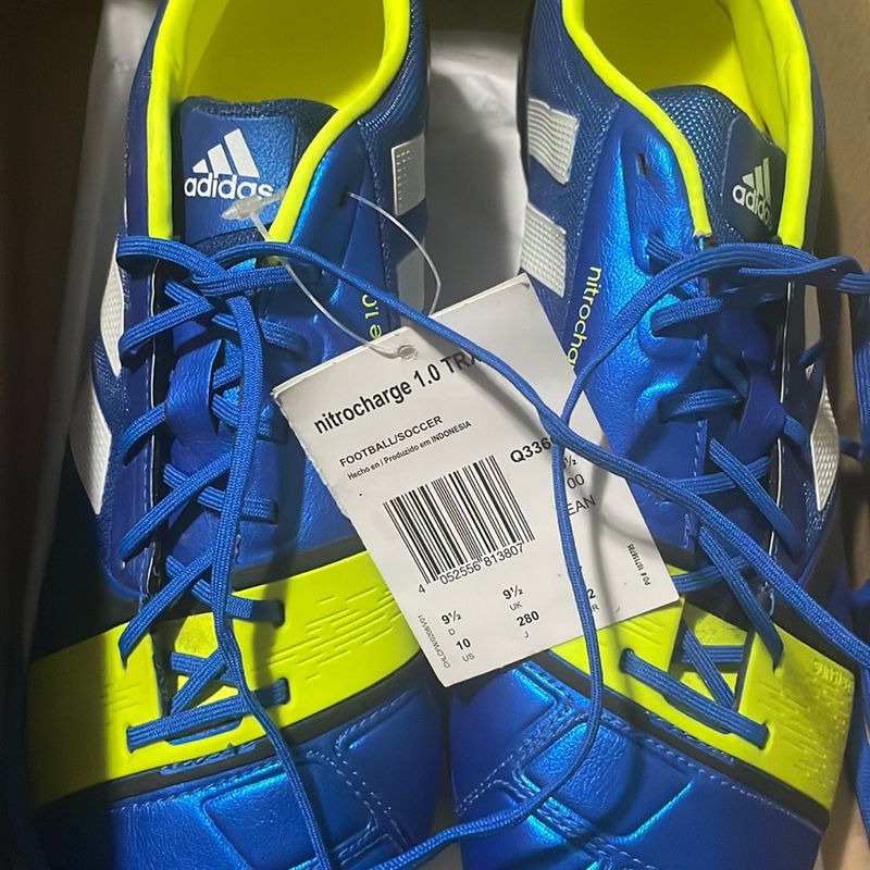 シューズ adidas Nitrocharge 1.0 HG adidas Nitrocharge 1.0 HG Running White/Neon Orange/Black