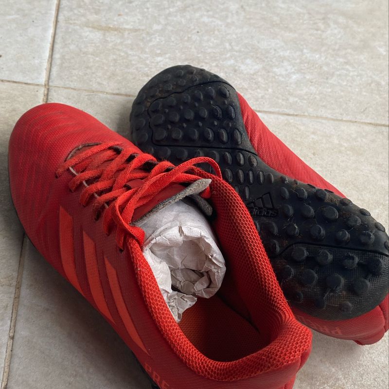 Adidas predator outlet vermelha