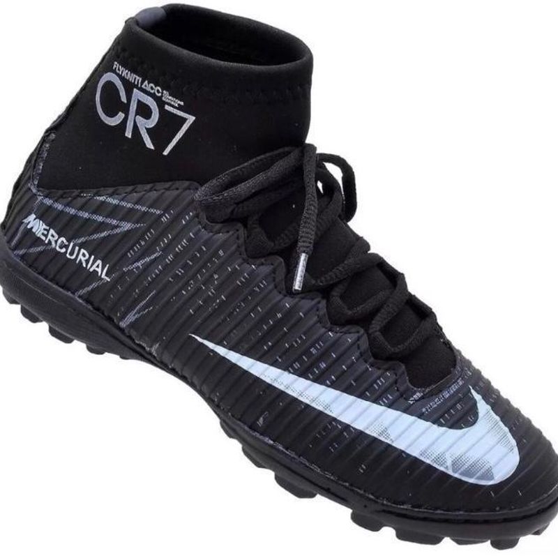 Chuteira botinha hot sale infantil cr7