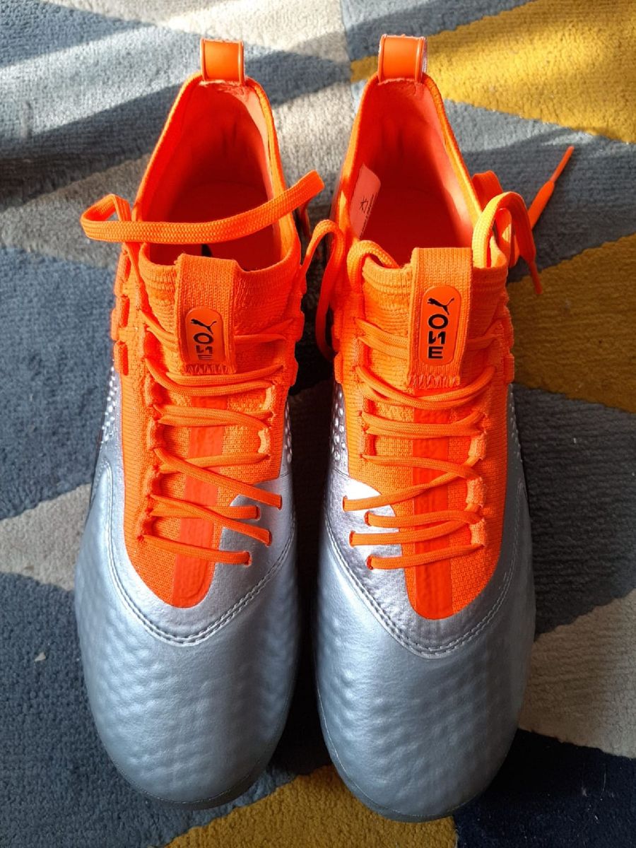 chuteira society puma one 3 lth bdp masculina