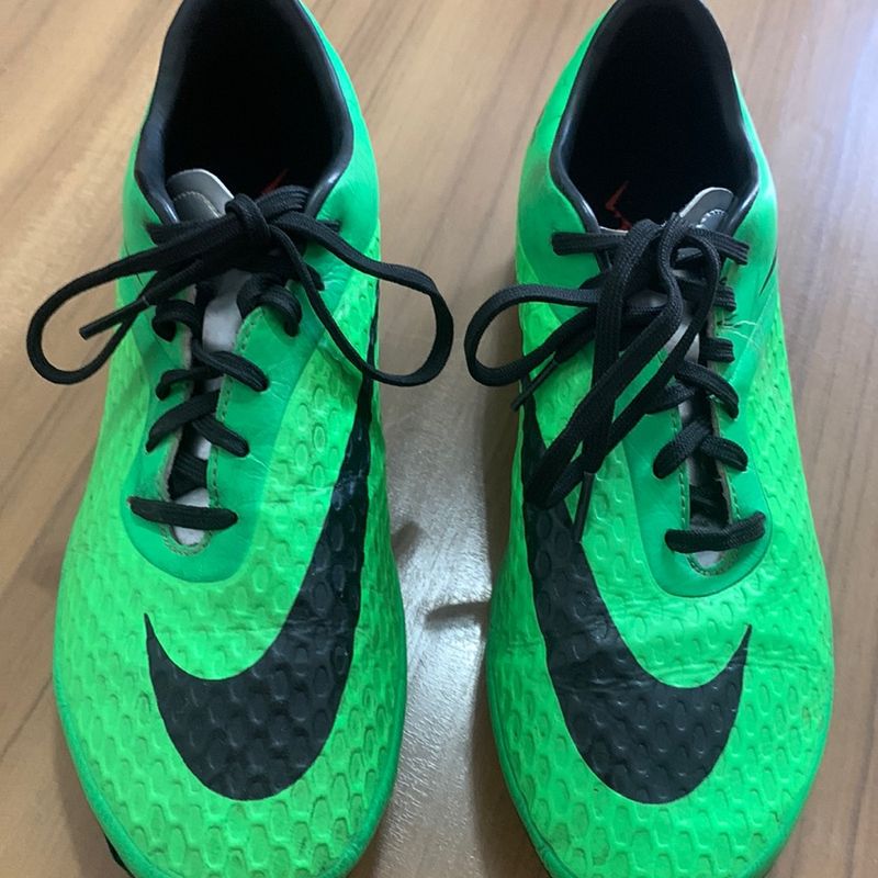 Chuteira nike hypervenom futsal verde sales