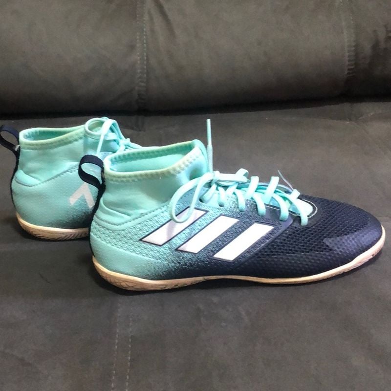 Tenis futsal store adidas cano alto