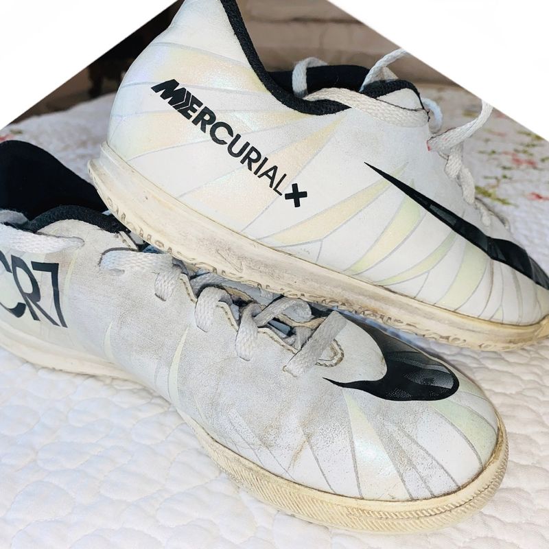 Chuteira futsal hot sale mercurial cr7