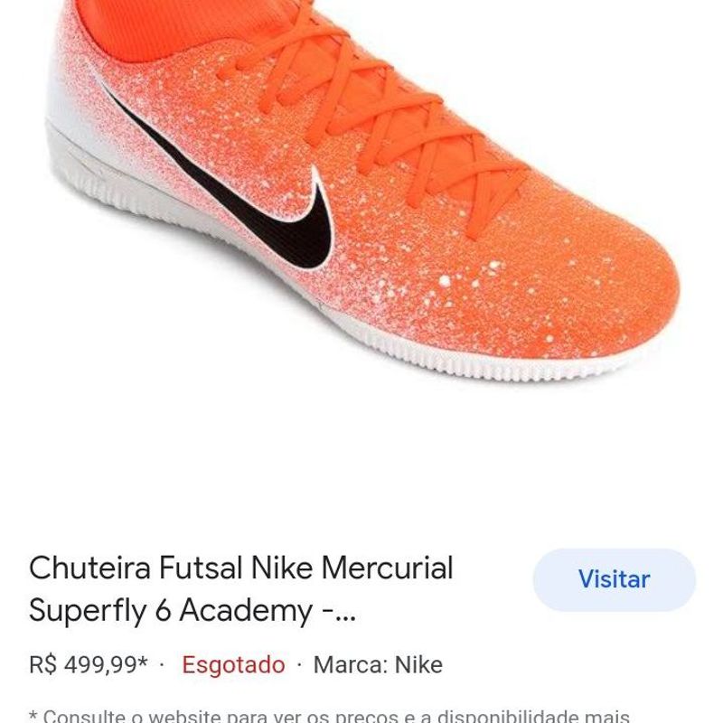 Nike mercurial superfly store 6 academy orange