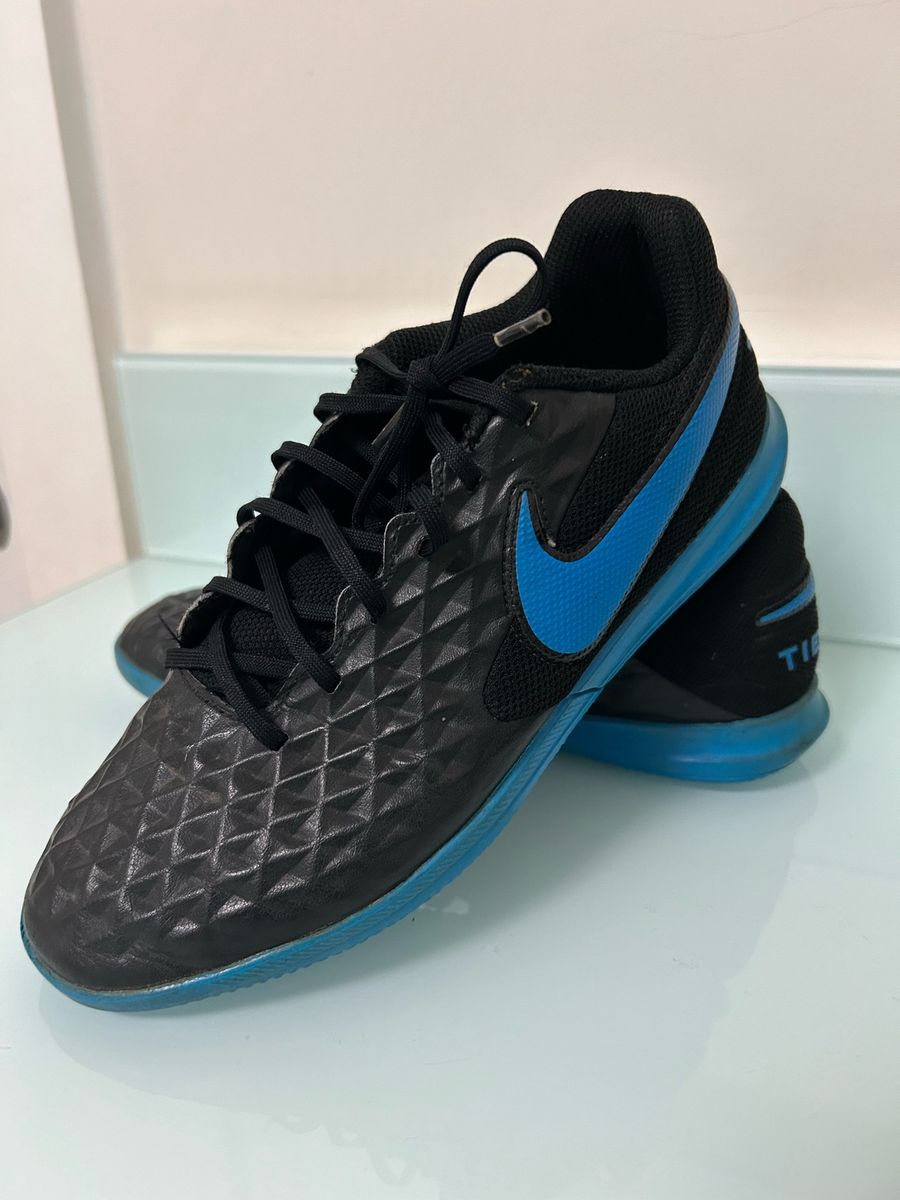 Club Ic Tenis Futsal Nike Tiempo Azul Chuteira Futsal Nike Tiempo