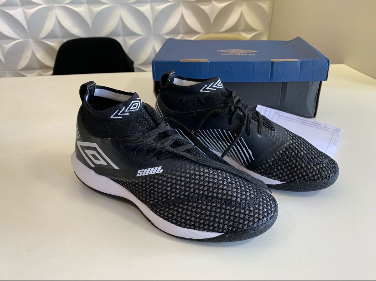 chuteira futsal umbro soul