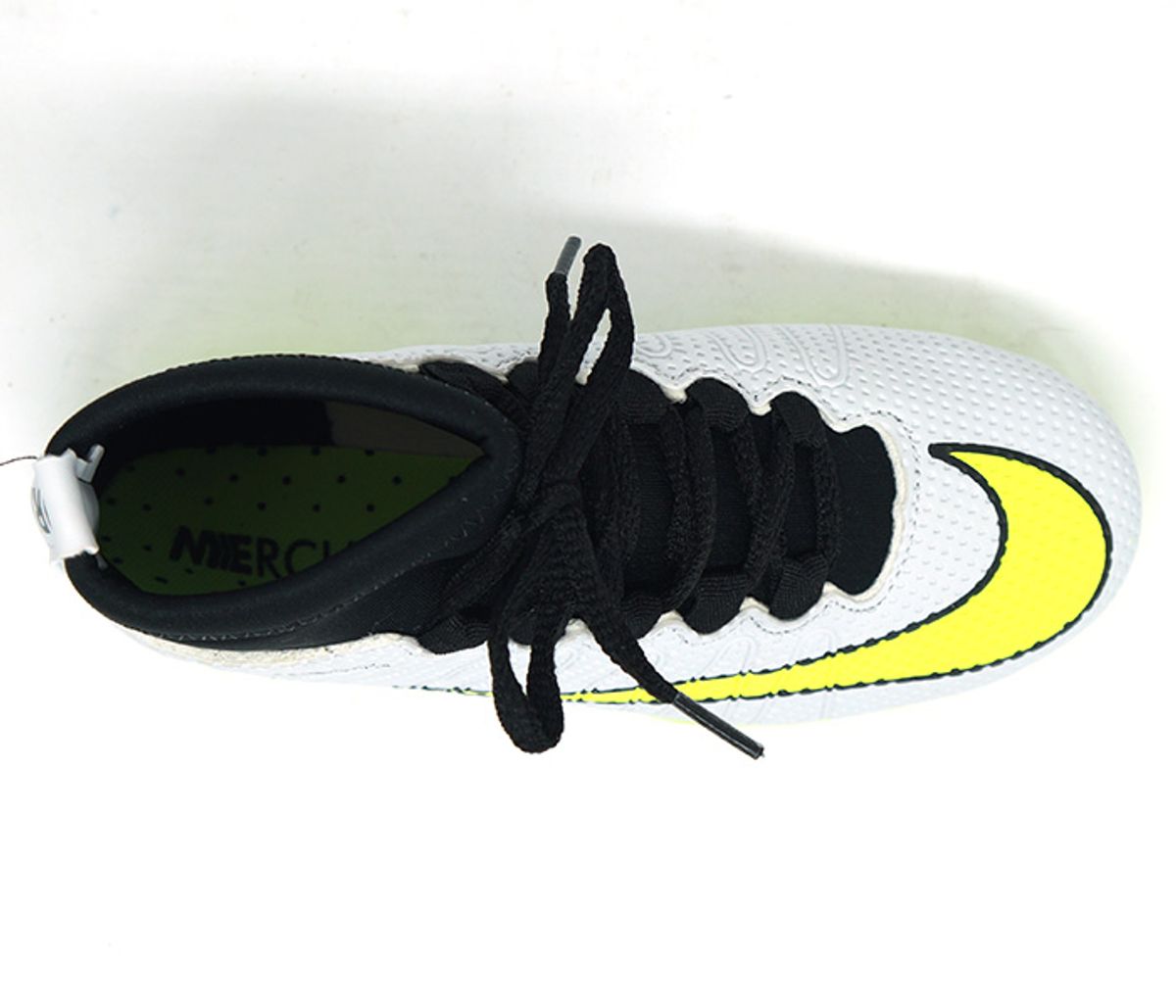 chuteira adidas cano alto society infantil