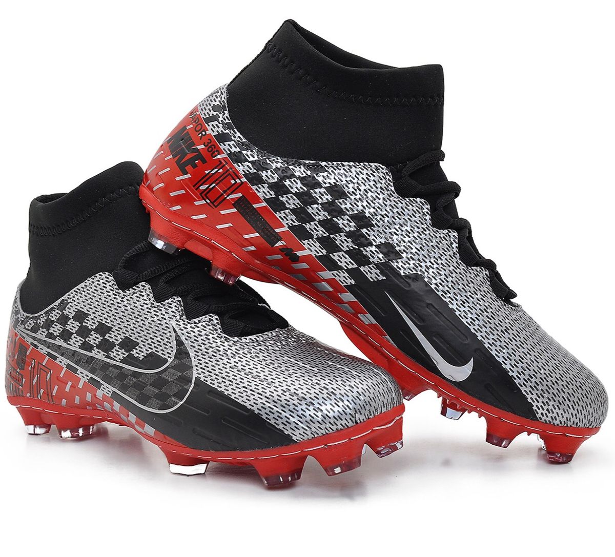 chuteira nike campo cano alto