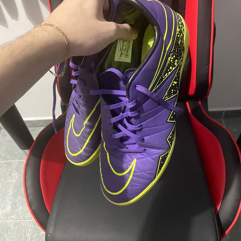 Neymar Purple Hypervenom Nike Hypervenom Phinish FG Mens Soccer