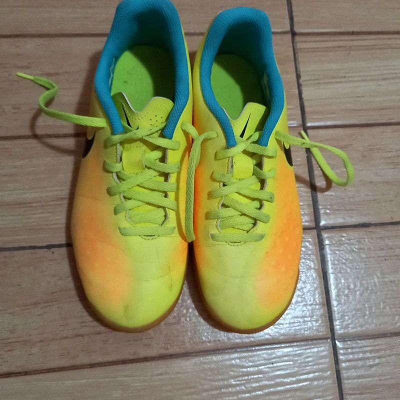 Chuteira nike best sale magista amarela