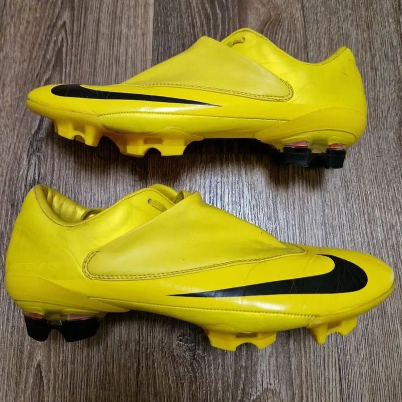Chuteira Nike Mercurial Amarela Original Raríssima Nike Usado