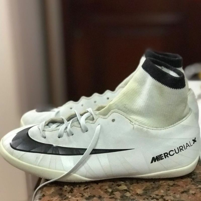 Chuteira mercurialx cano outlet alto