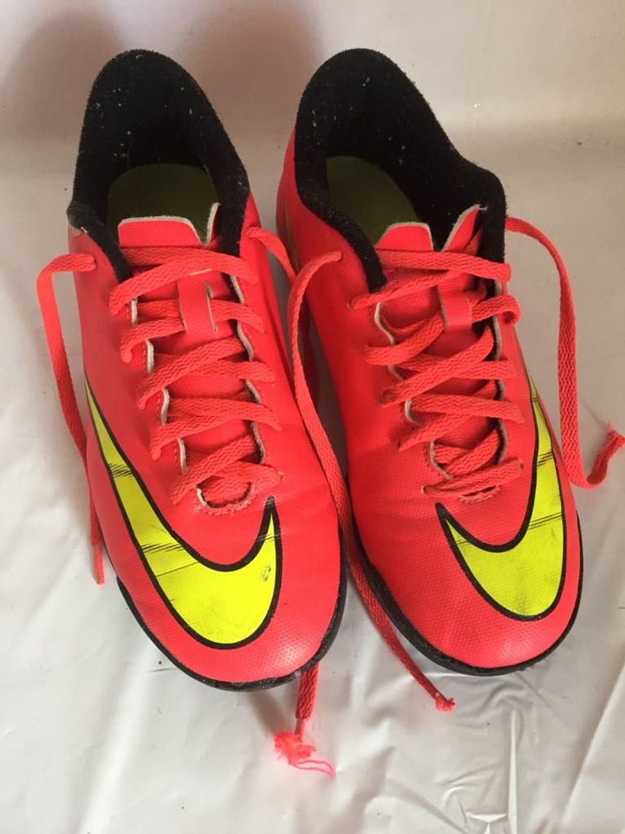 nike mercurial rosa e branco