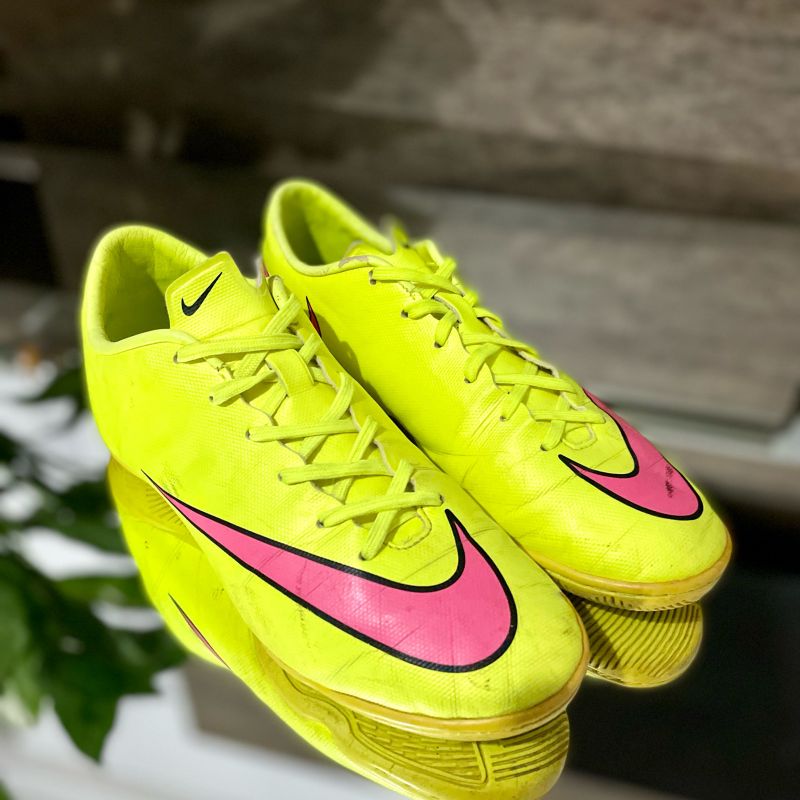 Chuteira Nike Mercurial Verde Neon T nis Masculino Nike Usado 70967875 enjoei