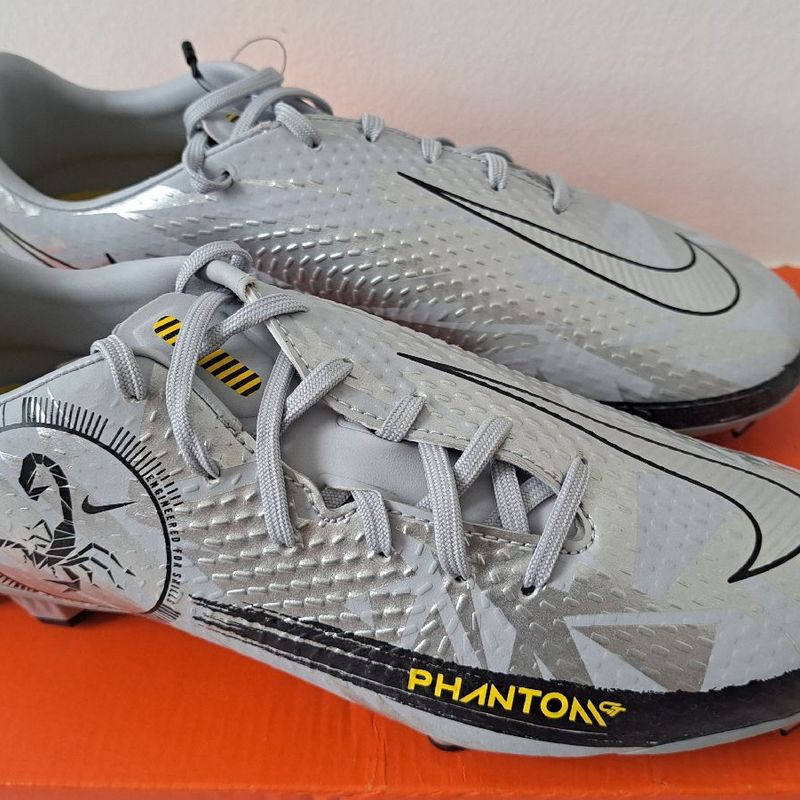 Chuteira Nike Phantom Academy Fg Scorpion Campo Grama Natural Tam 37 Us 6 Palmilha 24cm T nis Masculino Nike Nunca Usado 89327957 enjoei