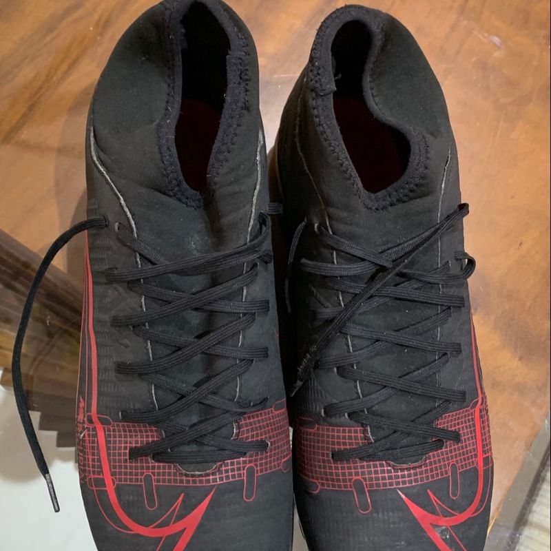 Chuteira Nike Superfly Preta Society Botinha Roupa Esportiva