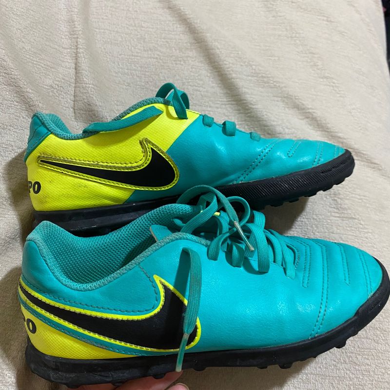 Chuteira infantil best sale nike tiempo