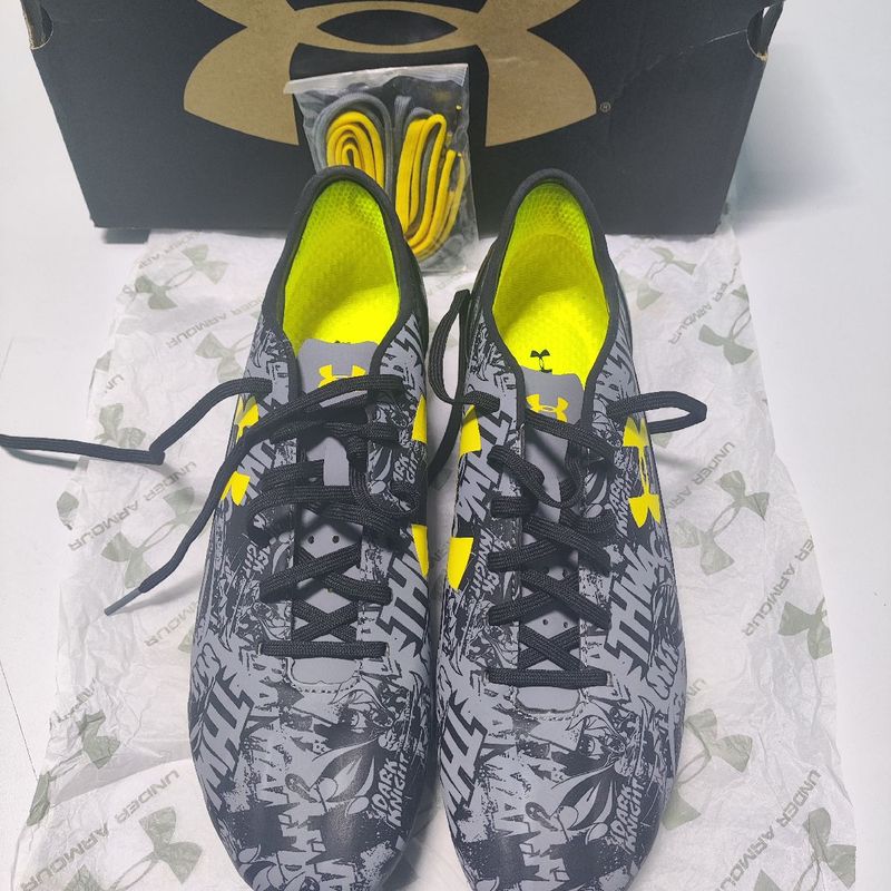 Chuteira Under Armour Speedform Batman Edicao Limitada Campo Under Armour Nunca Usado 105688816 enjoei