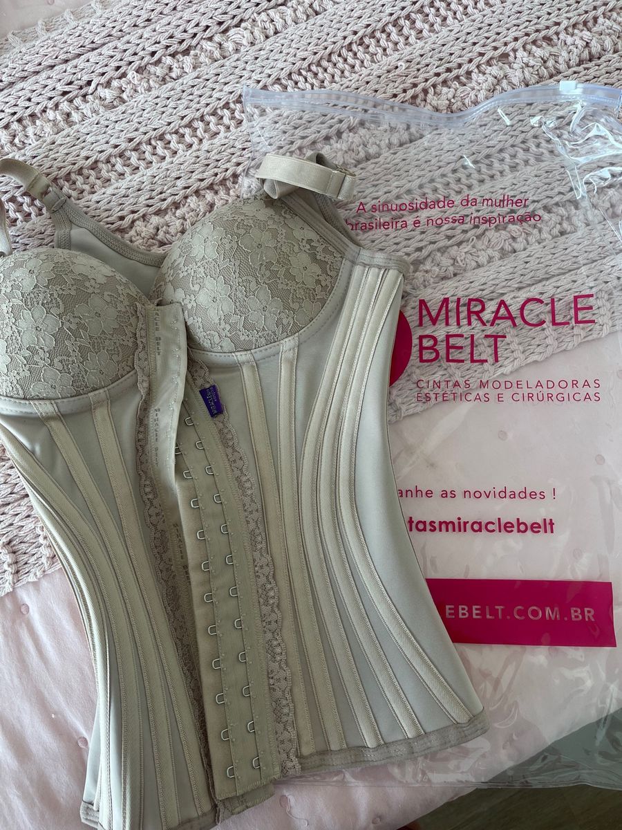 Cinta Miracle Belt Nunca Usada  Lingerie Feminina Miracle Belt