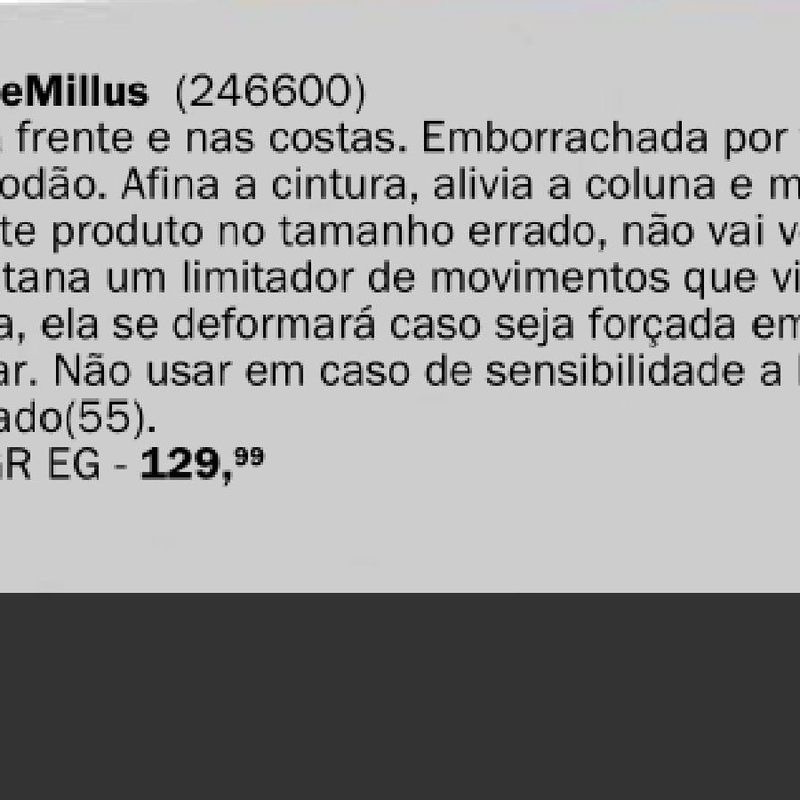 Cinturita DeMillus 246600