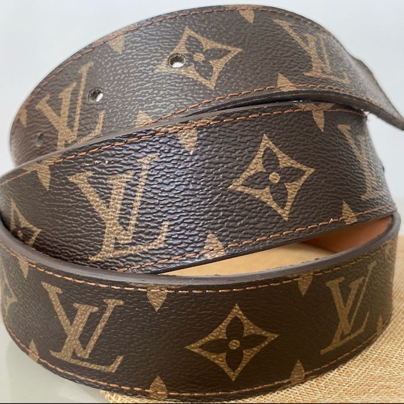 Cinto de Couro Louis Vuitton Inventeur