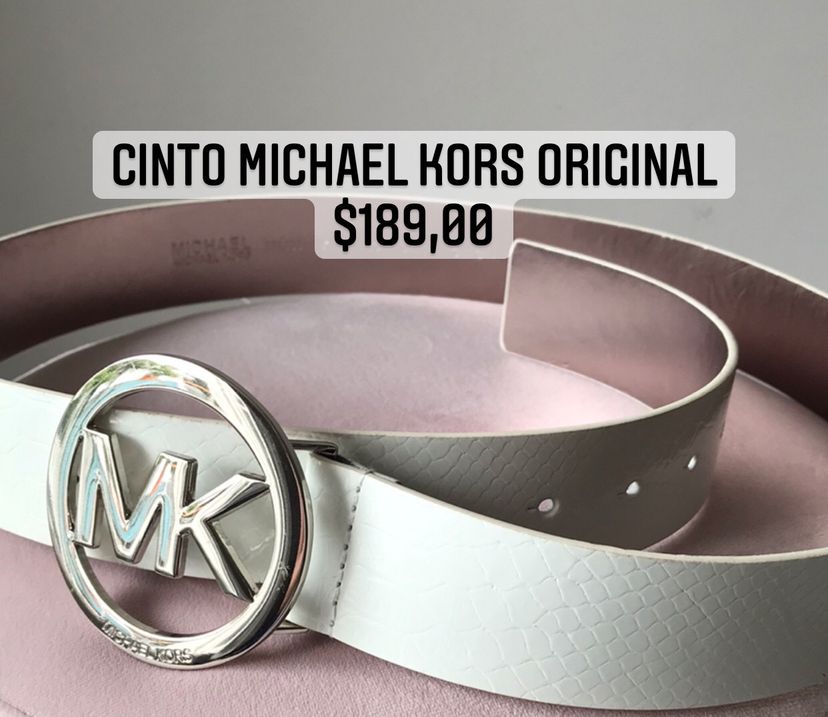 Cinto Original Michael Kors | Cinto Feminino Michael Kors Usado 77057996 |  enjoei