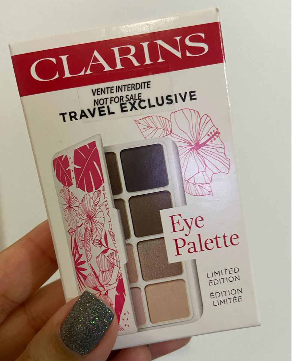 Clarins Travel Exclusive Eye Palette Paleta de Sombras Maquiagem