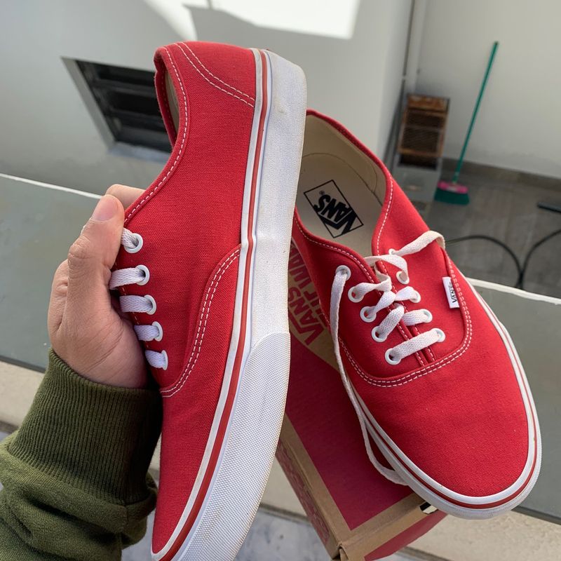 Vans classic outlet vermelho