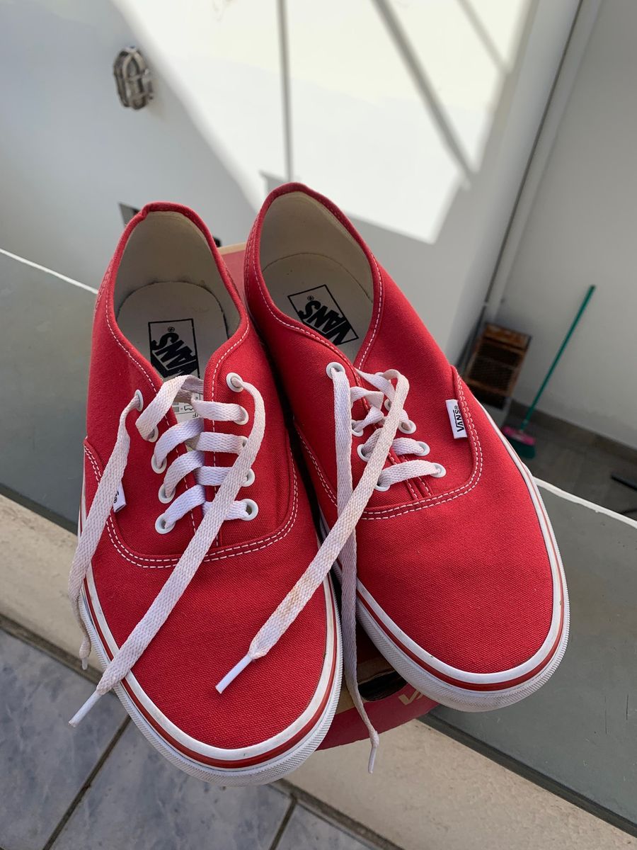 vans classic vermelho