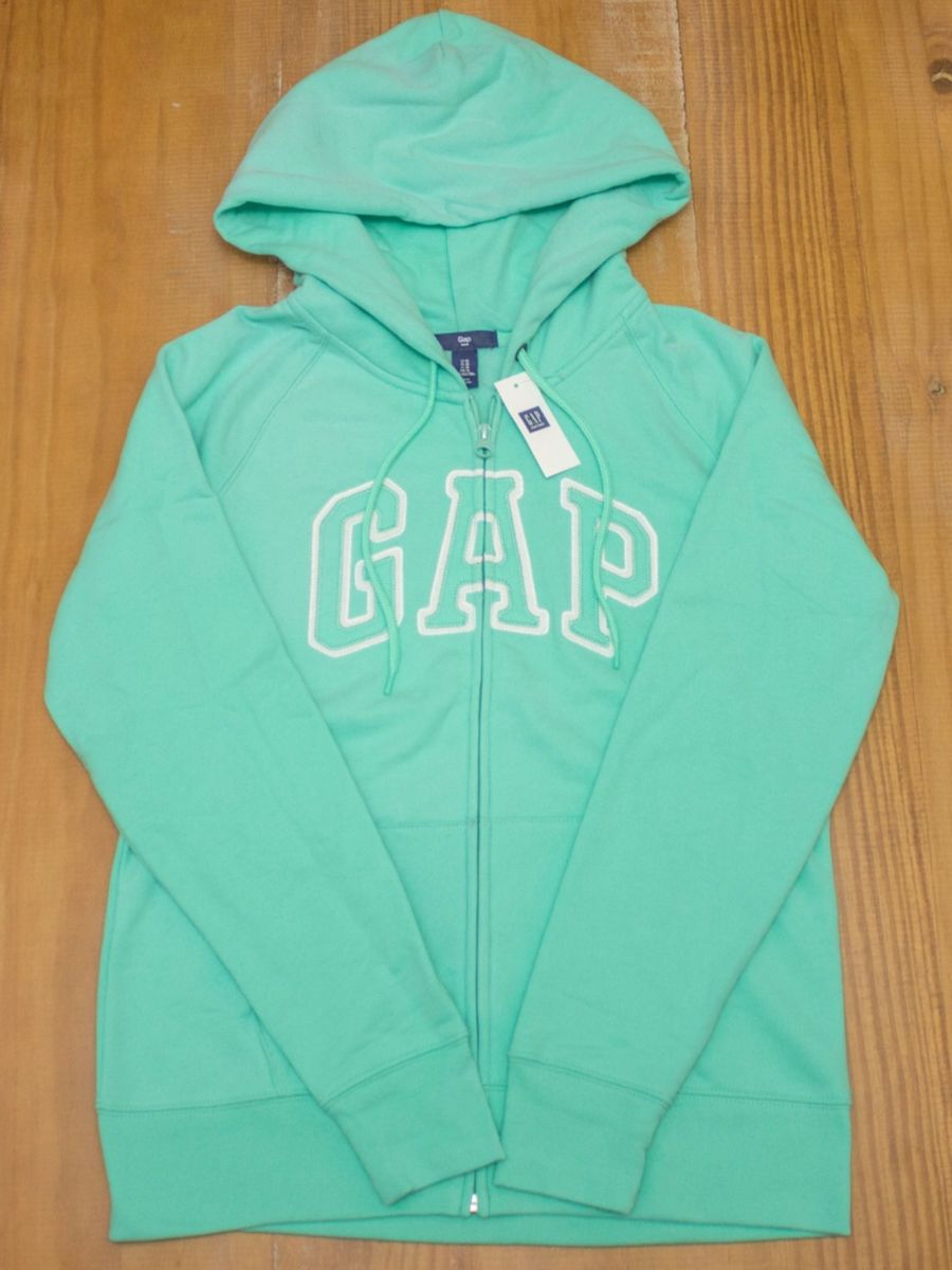 blusa de frio feminina gap com ziper