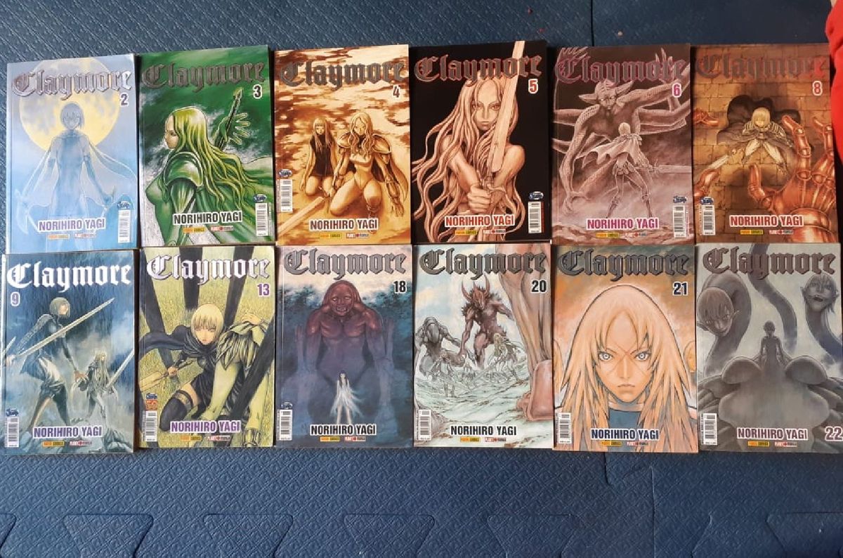 Claymore Manga | Livro Usado 35702327 | enjoei