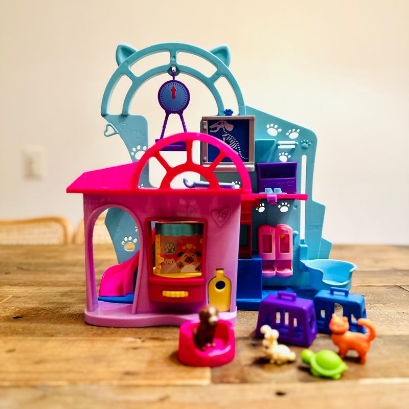 Clínica Veterinária da Polly Pocket Brinquedo para Bebês Polly