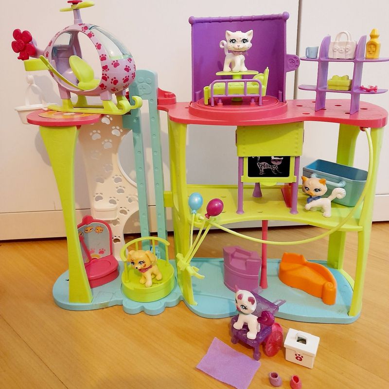 Clinica Veterinária Hospital Polly Pocket Mattel Original Brinquedo para  Bebês Polly Pocket Usado 89908653 enjoei