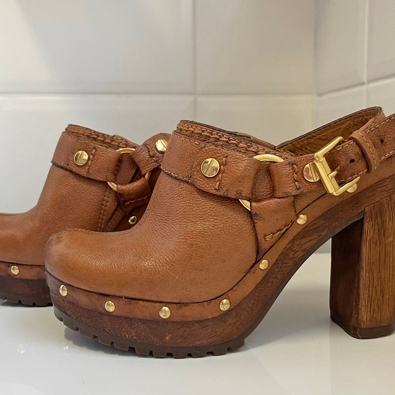 Clog Arezzo Sapato Feminino Arezzo Usado 89578660 enjoei