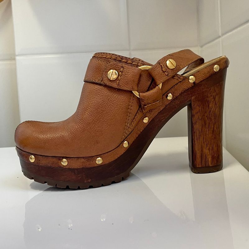 Clog Arezzo Sapato Feminino Arezzo Usado 89578660 enjoei