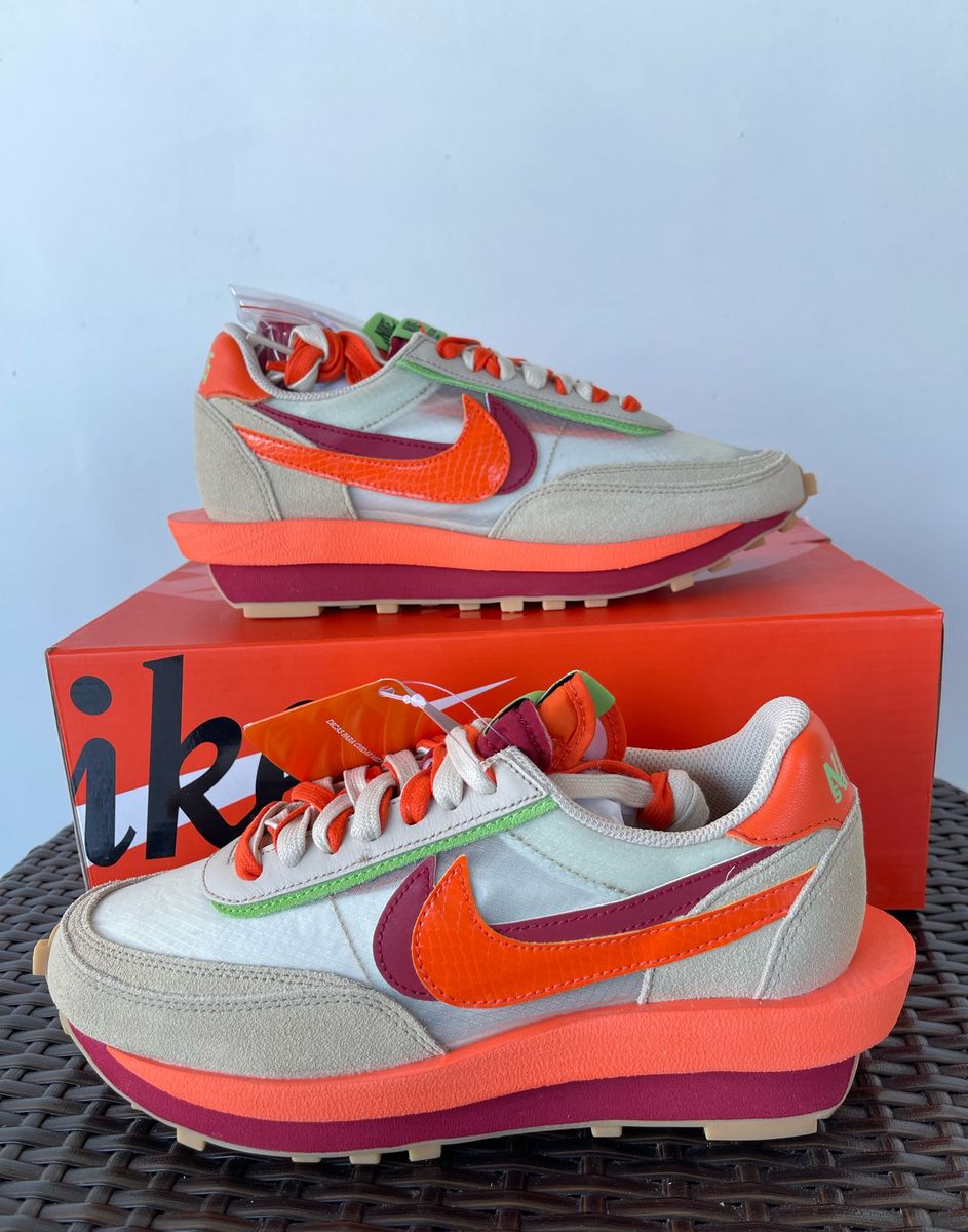 Clot X Sacai X Nike Ldv Waffle Orange Blaze | Nike Nunca Usado