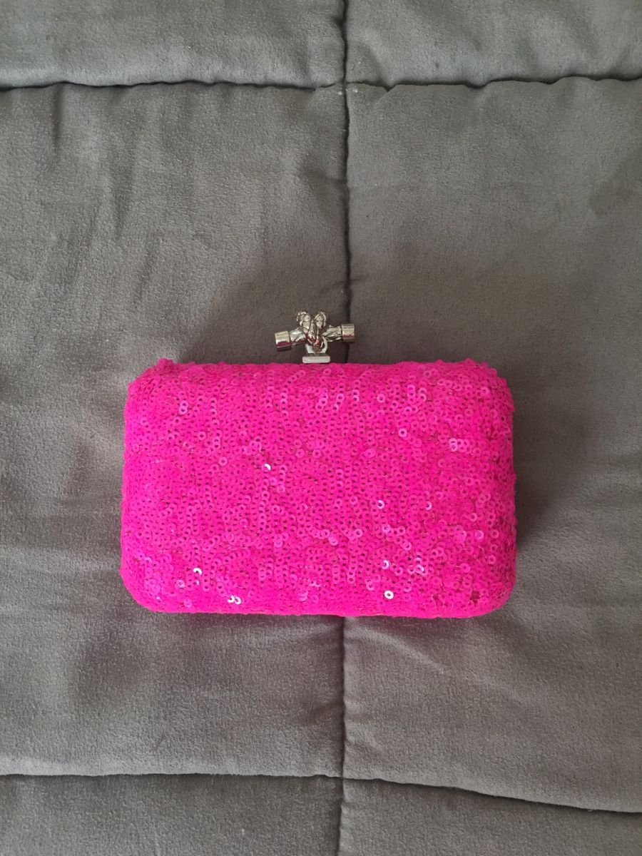Clutch de Paetê Pink | Clutch Feminina Nunca Usado 36133988 | enjoei
