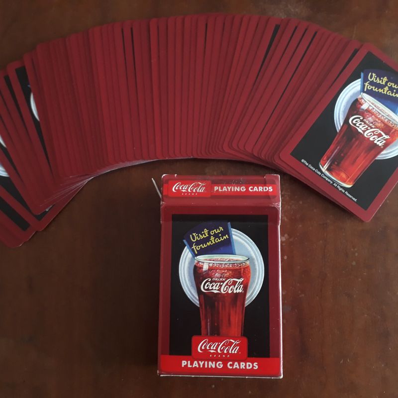 Jogo De Cartas - Baralho Original Coleção Coca Cola