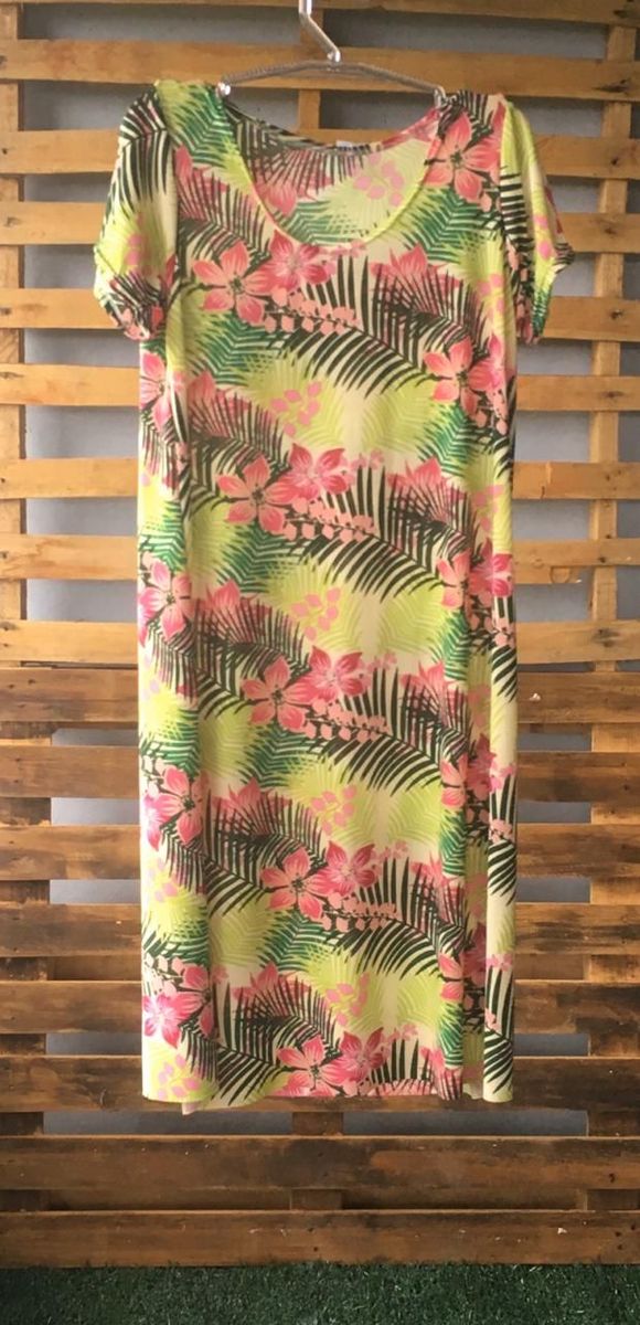 vestido midi tamanho gg