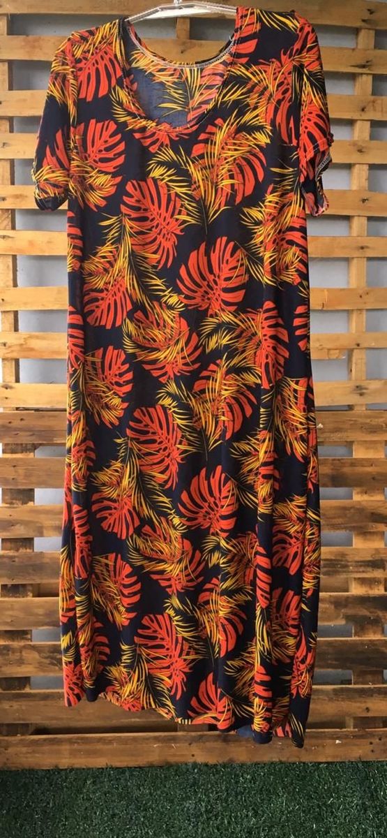 vestido midi tamanho gg