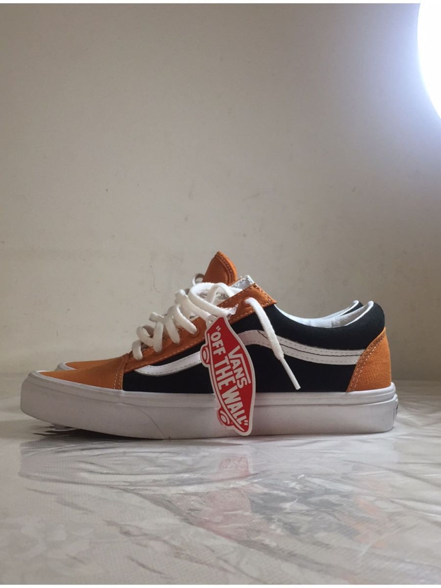 tenis vans mostarda