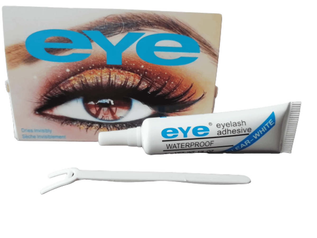 Cola Cílios Postiços Eye Eyelash Adhesive a Prova Dagua Transparente