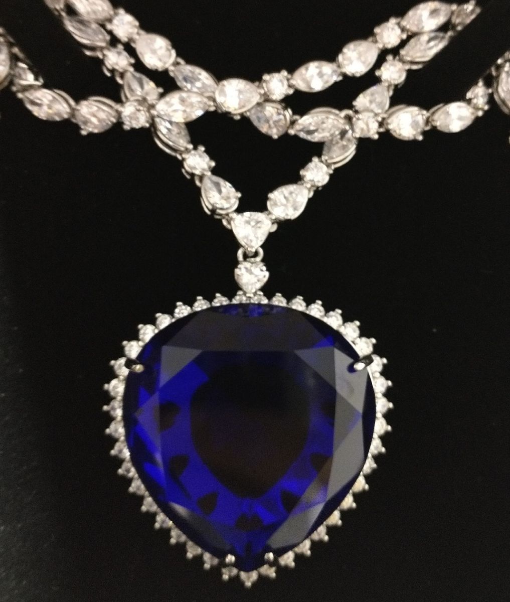 Colar Coração do Oceano Titanic Jóia