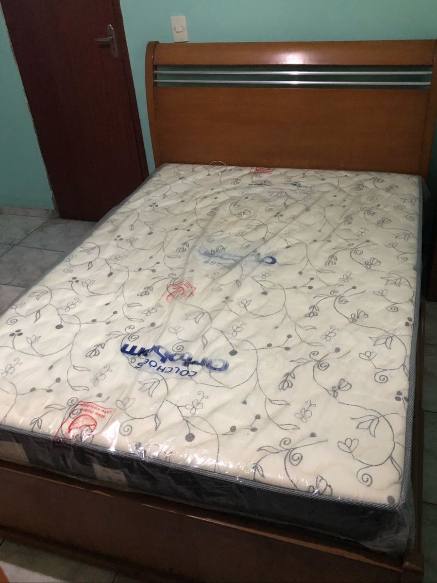 Colch o Casal Ortobom Pro Sa de Extra Firme Seminovo M vel P Casa 