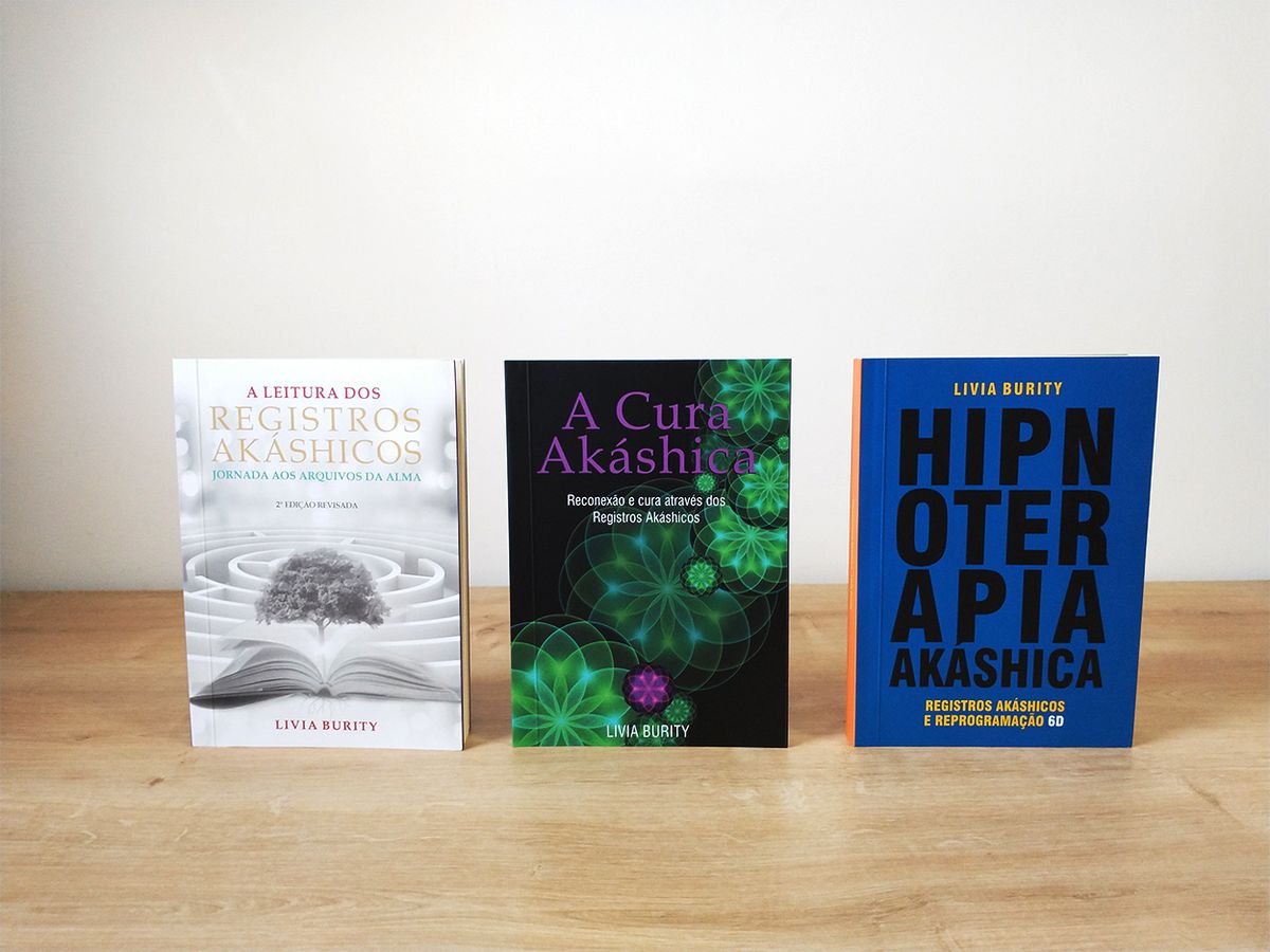 Coleção 03 Livros Registros Akáshicos ( Novos ) Livro Várias