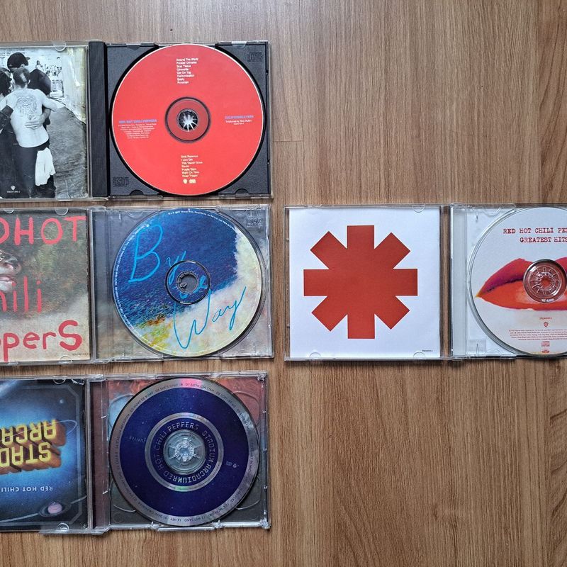 RED HOT CHILI PEPPERS 紙ジャケCD 10枚セット Coleção 10 Cds Red Hot Chilli Peppers | Item de Música Red Hot