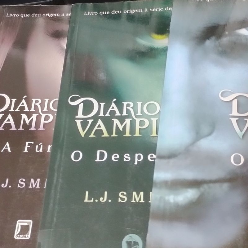 Colecao Diarios Do Vampiro 7 Livros L J Smith