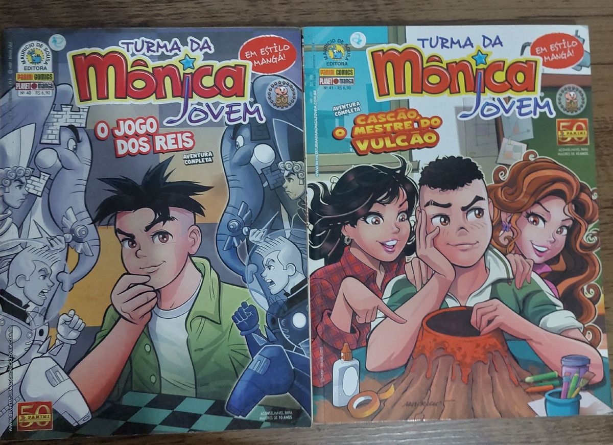 Coleção 4 Gibis Turma Da Mônica Jovem Livro Usado 74050357 Enjoei 9251