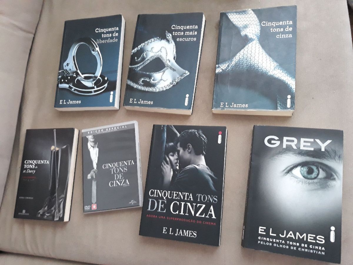 Coleção 50 Tons de Cinza Livro Intrinseca Usado 41483120 enjoei