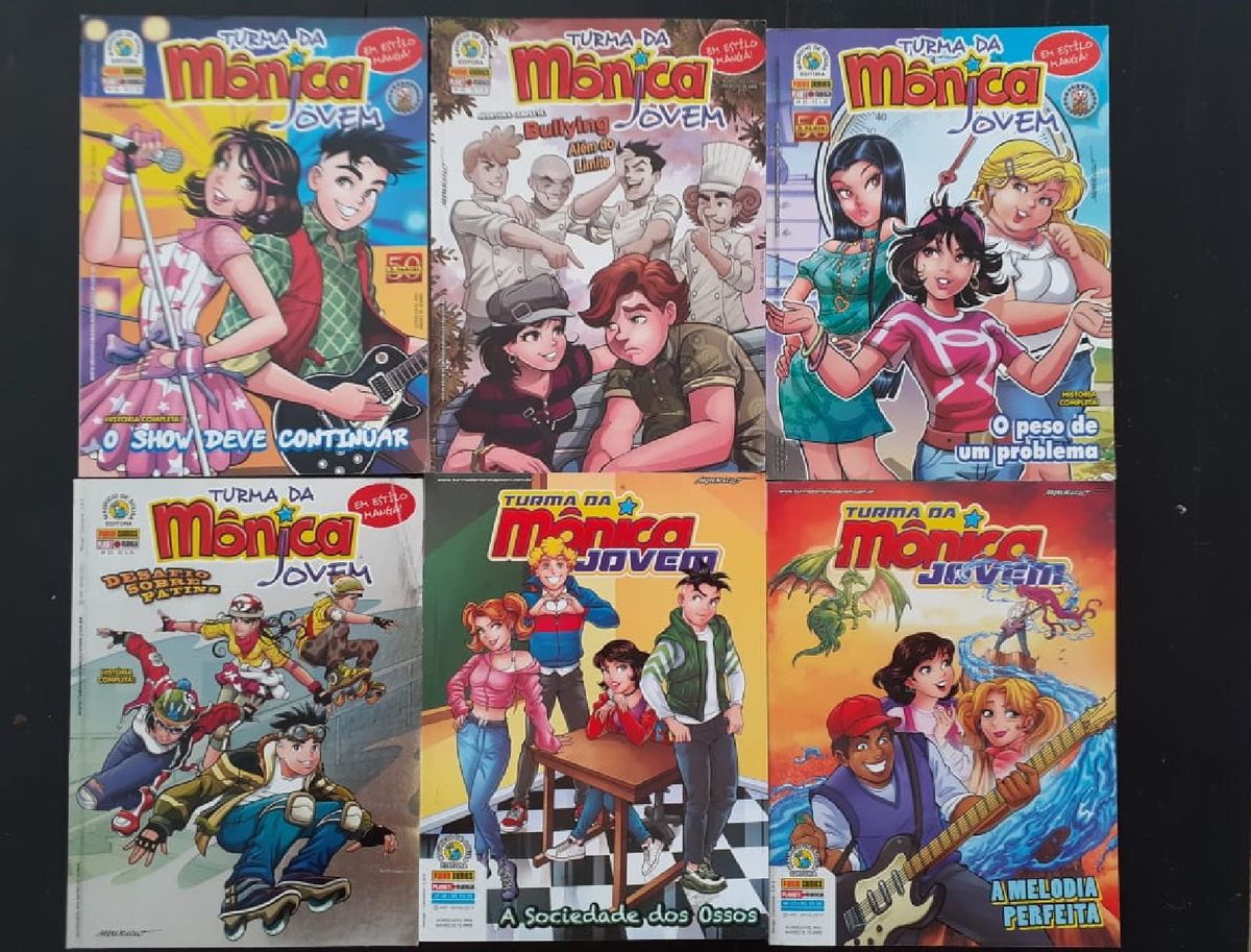 Coleção 6 Gibis Turma Da Mônica Jovem Livro Panini Usado 44720127 Enjoei 9484